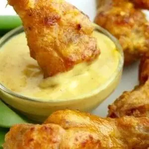 Hình ảnh Đùi Gà Sốt Mù Tạt Mật Ong Hàn Quốc 