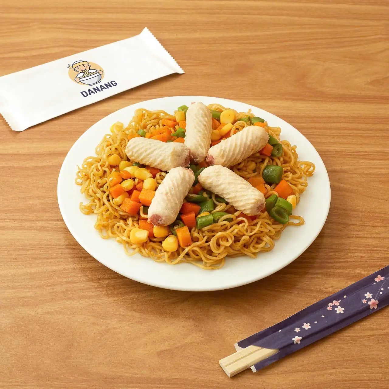 Hình ảnh Mì Trộn Mực Xoắn (hoặc Tôm Xoắn)