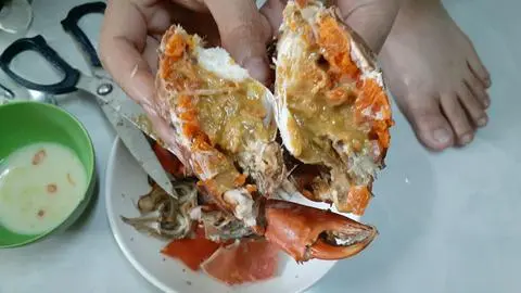 Hình ảnh Cua gạch nho 2 con 0,4 - 0,5kg
