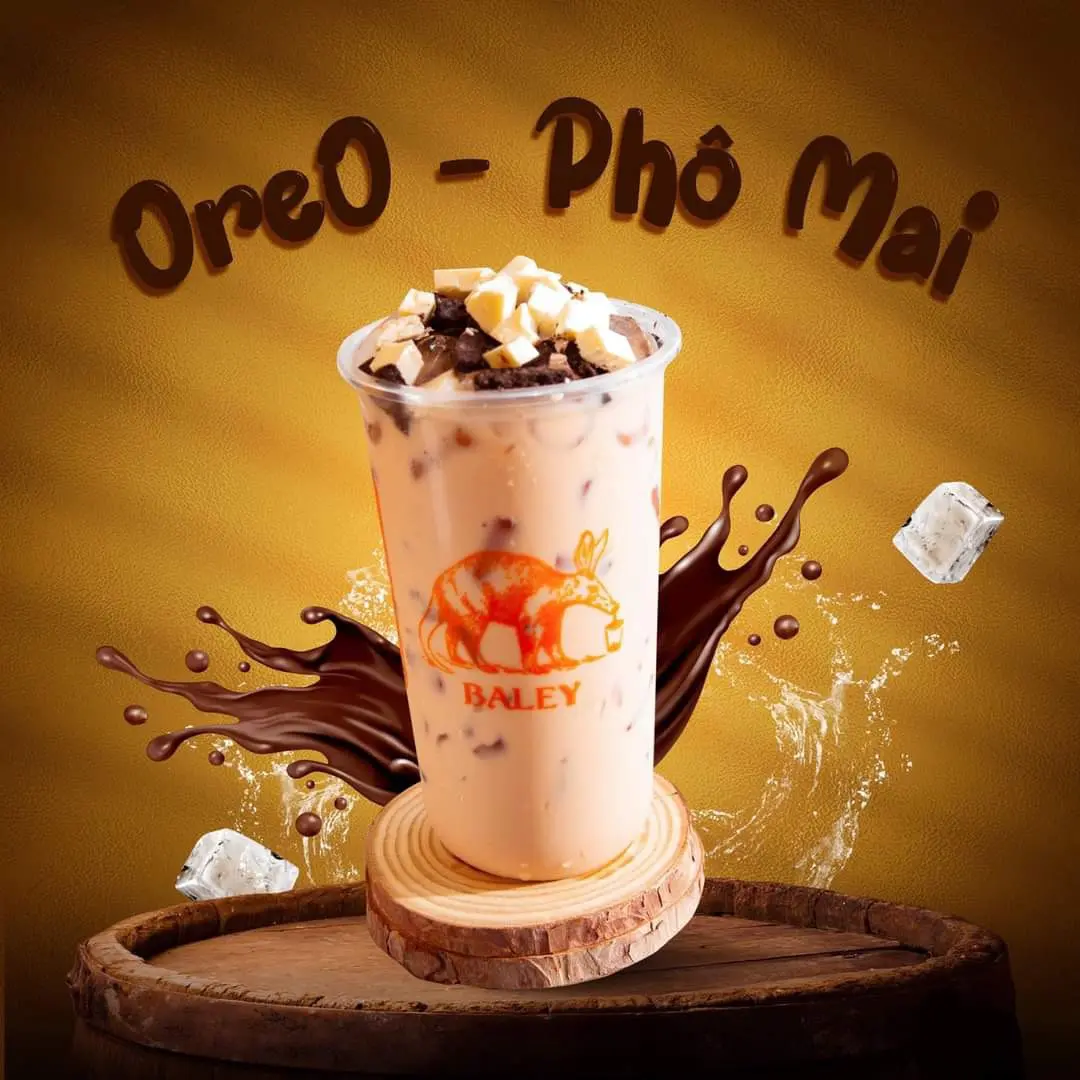 Hình ảnh Trà sữa Oreo - Phô mai