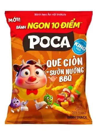 Hình ảnh Bánh Poca Que Giòn Sườn Nướng BBQ 30g