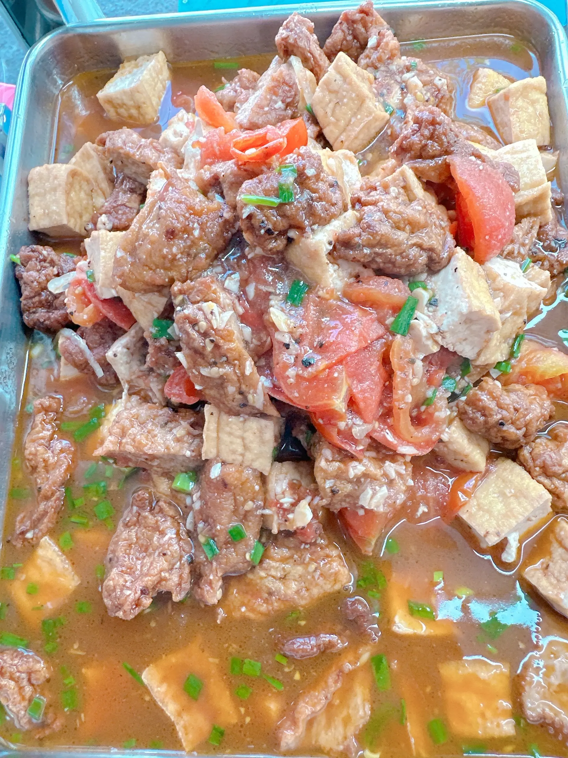 Hình ảnh Cơm Đậu Hủ Chả Cá Sốt Cà