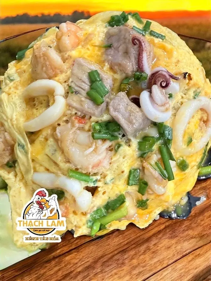 Hình ảnh Cơm Phủ Trứng Full Topping