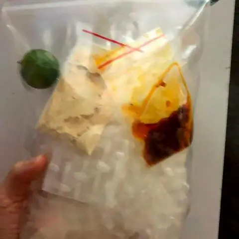 Hình ảnh Bánh tráng muối nhuyễn