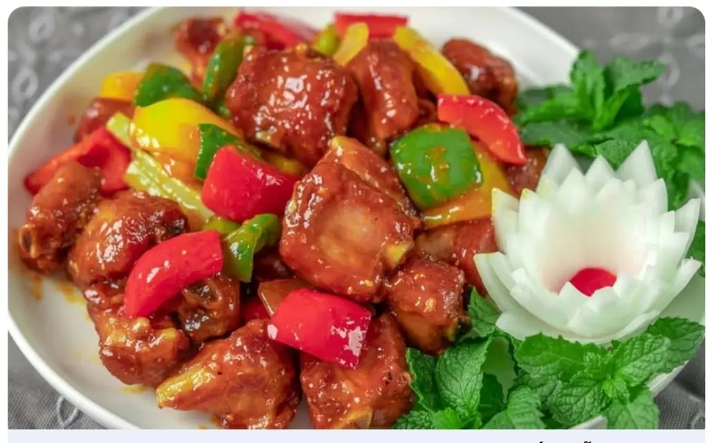 Hình ảnh sườn xào chua ngọt 