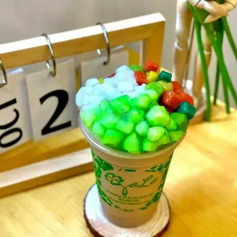 Hình ảnh Trà Sữa Năng Dừa Khoai