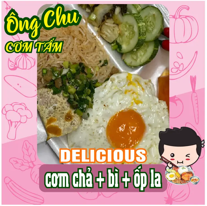 Hình ảnh Cơm bì chả ốpla
