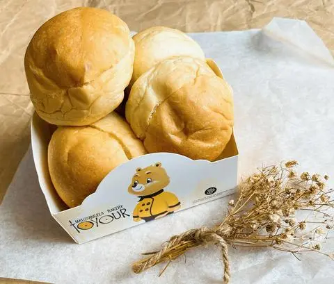 Hình ảnh Set 5 bánh mì tròn sữa chua phô mai