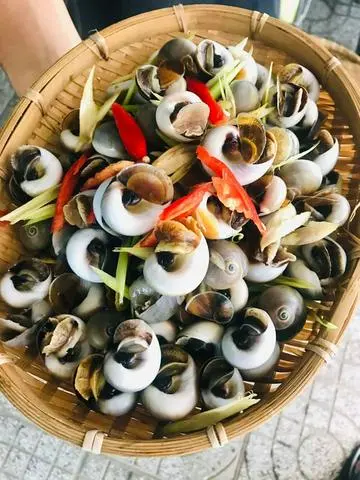 Hình ảnh Ốc Mỡ Hấp Sả _ 300g