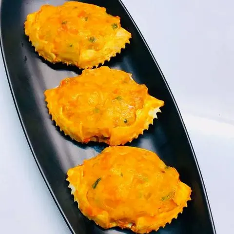 Hình ảnh Chả Ghẹ (1 Con) Biển Quy Nhơn, Chiên Sẵn (Kèm Tương Ớt, Cà)