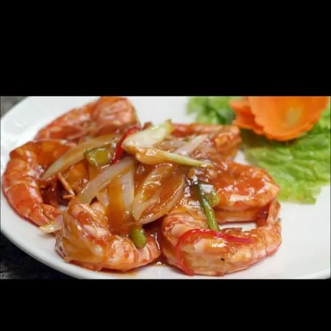 Hình ảnh Cơm tôm rim me