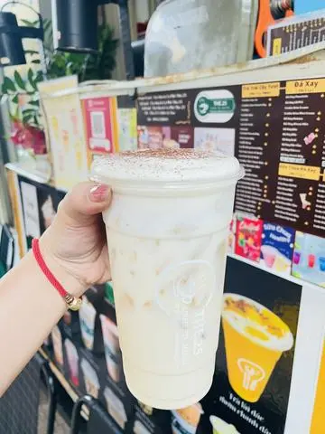 Hình ảnh Ô Long Sữa Lài Kem Muối Phô Mai 
