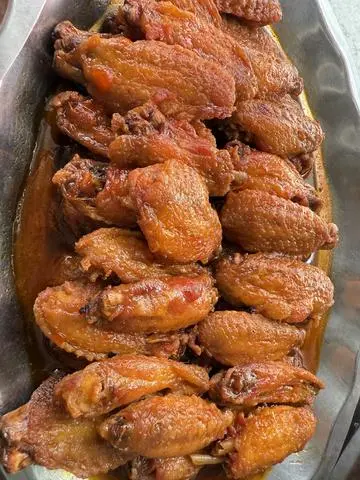 Hình ảnh Cơm Cánh Gà Sốt