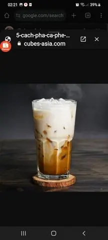 Hình ảnh Cà phê sữa tươi