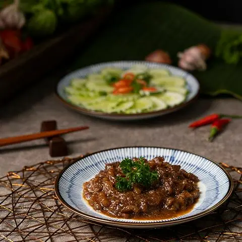 Hình ảnh Mắm Ruốc Xào Thịt