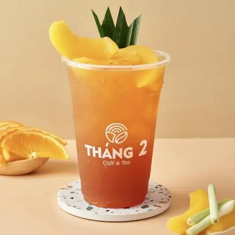 Hình ảnh Trà đào cam sả ( Size 500ml)