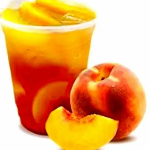Hình ảnh Trà đào ly 500ml