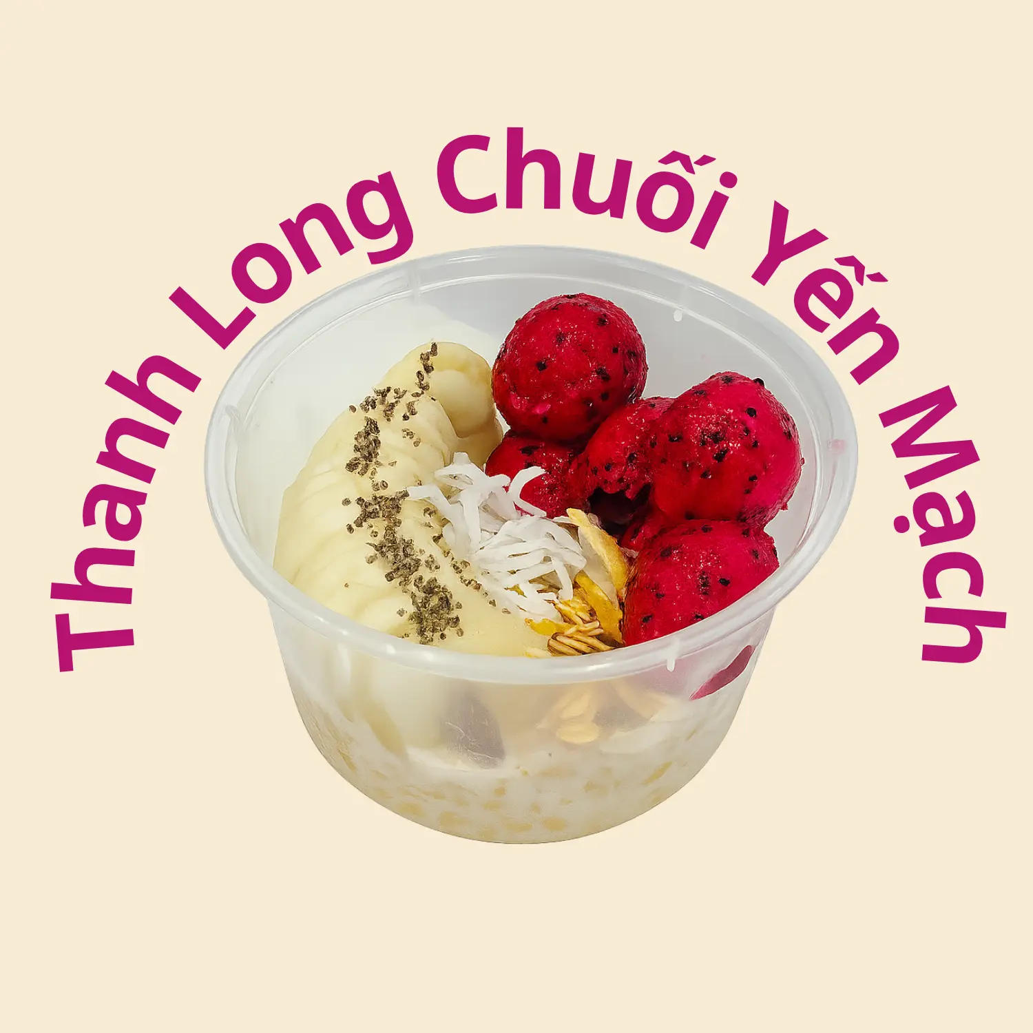 Hình ảnh Thanh Long Chuối Yến Mạch