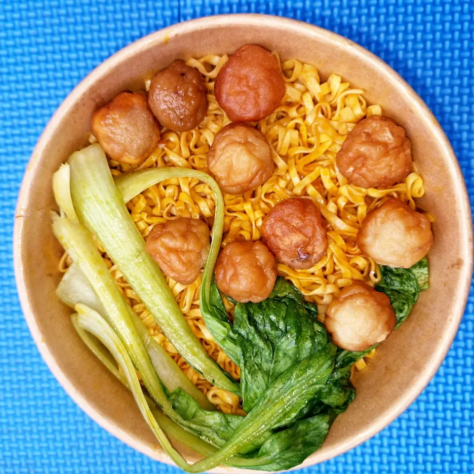 Hình ảnh Mì Trộn Cá Viên chiên