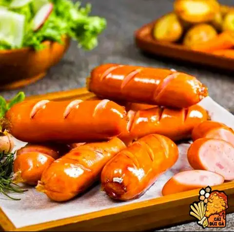 Hình ảnh Xúc Xích Đức chiên - 1 cây