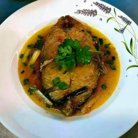 Hình ảnh Cá thu chiên sốt cà 