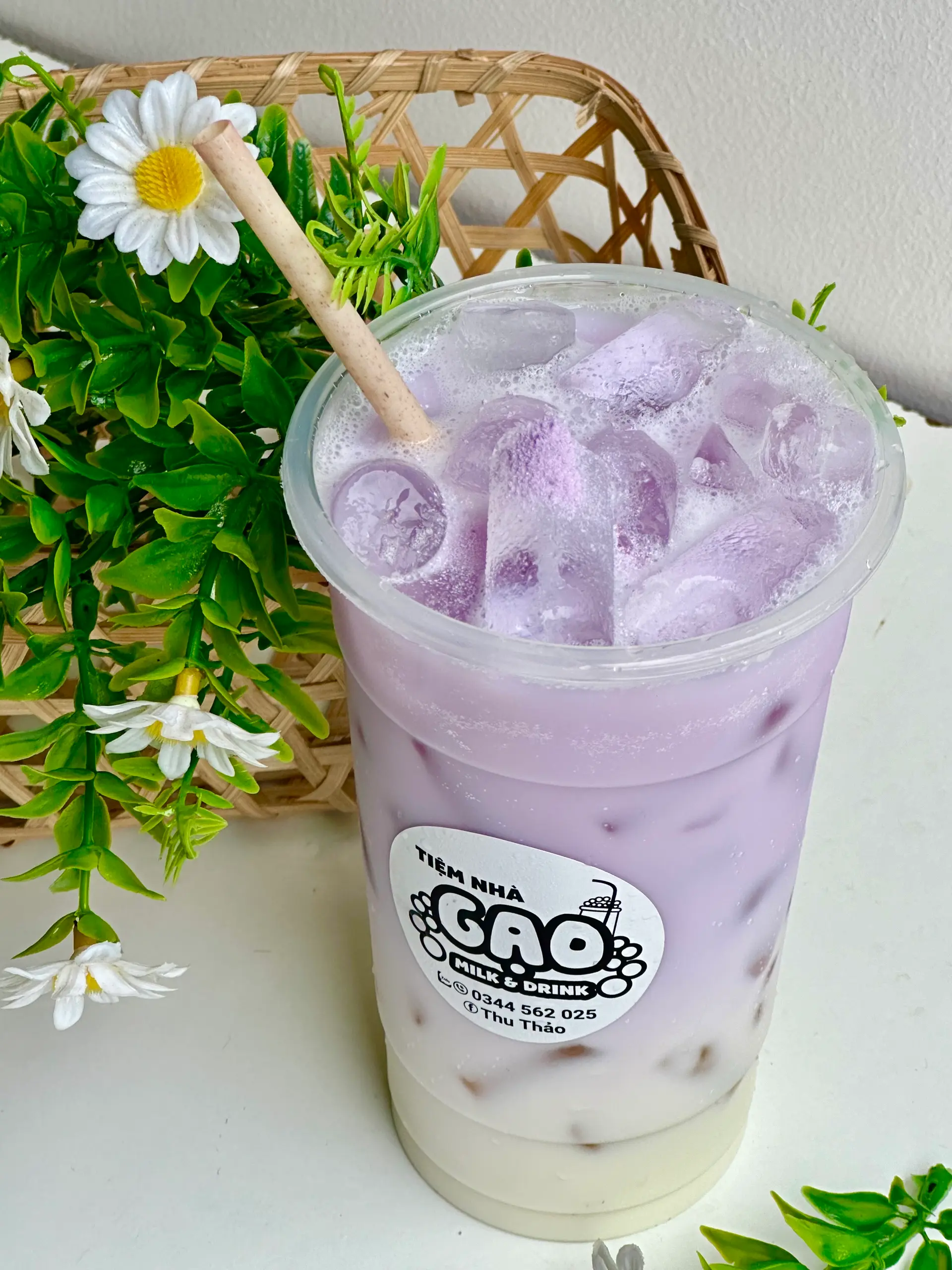 Hình ảnh Latte Khoai Môn