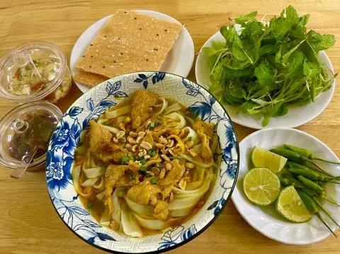 Hình ảnh Mì Quảng Thịt Heo Nạc