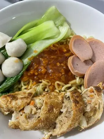Hình ảnh Mì trộn sốt sate ( mandu )