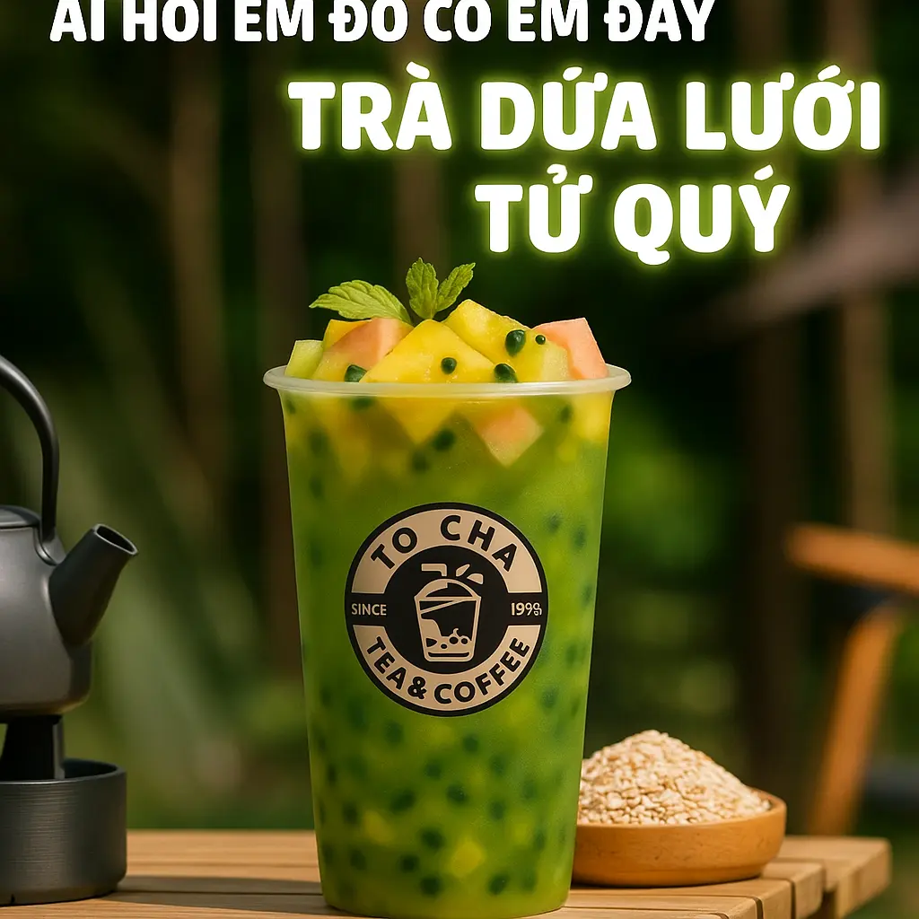 Hình ảnh Trà dưa lưới tứ quý