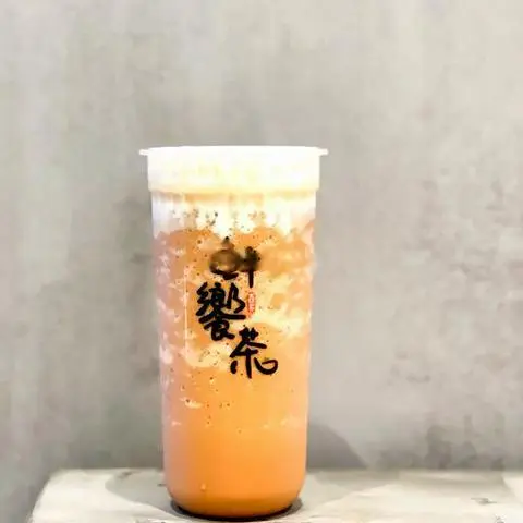 Hình ảnh Trà Sữa Xanh Lài Kem Trứng 