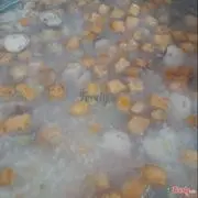 Hình ảnh cháo nấm chay 
