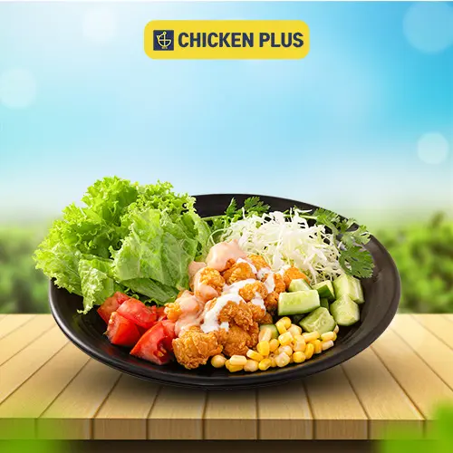 Hình ảnh Salad gà popcorn