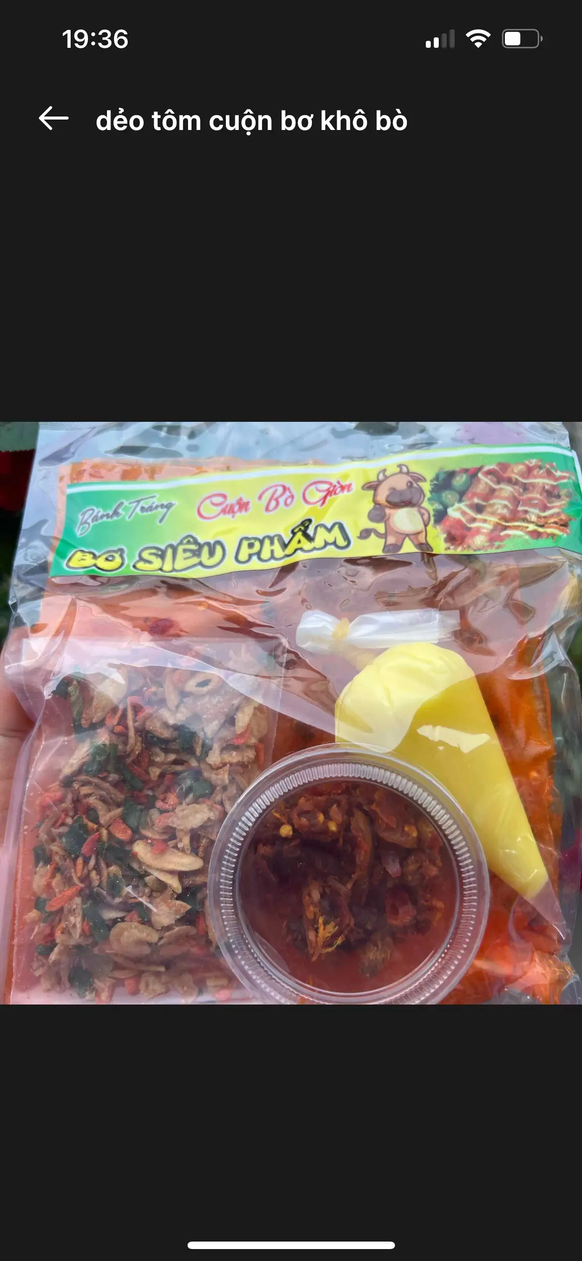Hình ảnh Dẻo tôm cuộn bơ,khô bò