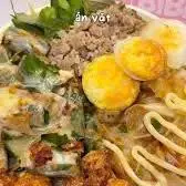 Hình ảnh Bánh tráng cuốn tóp mỡ thịt bầm 