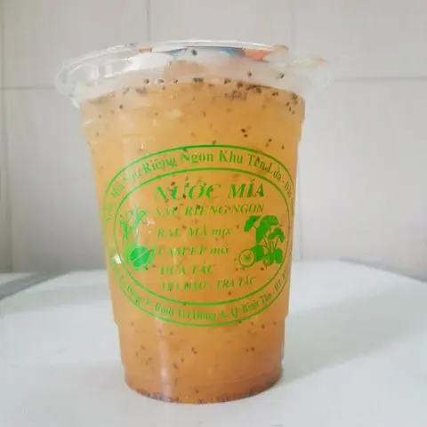 Hình ảnh Nước Ép Cam Tươi Hạt Chia /Chai 330ml
