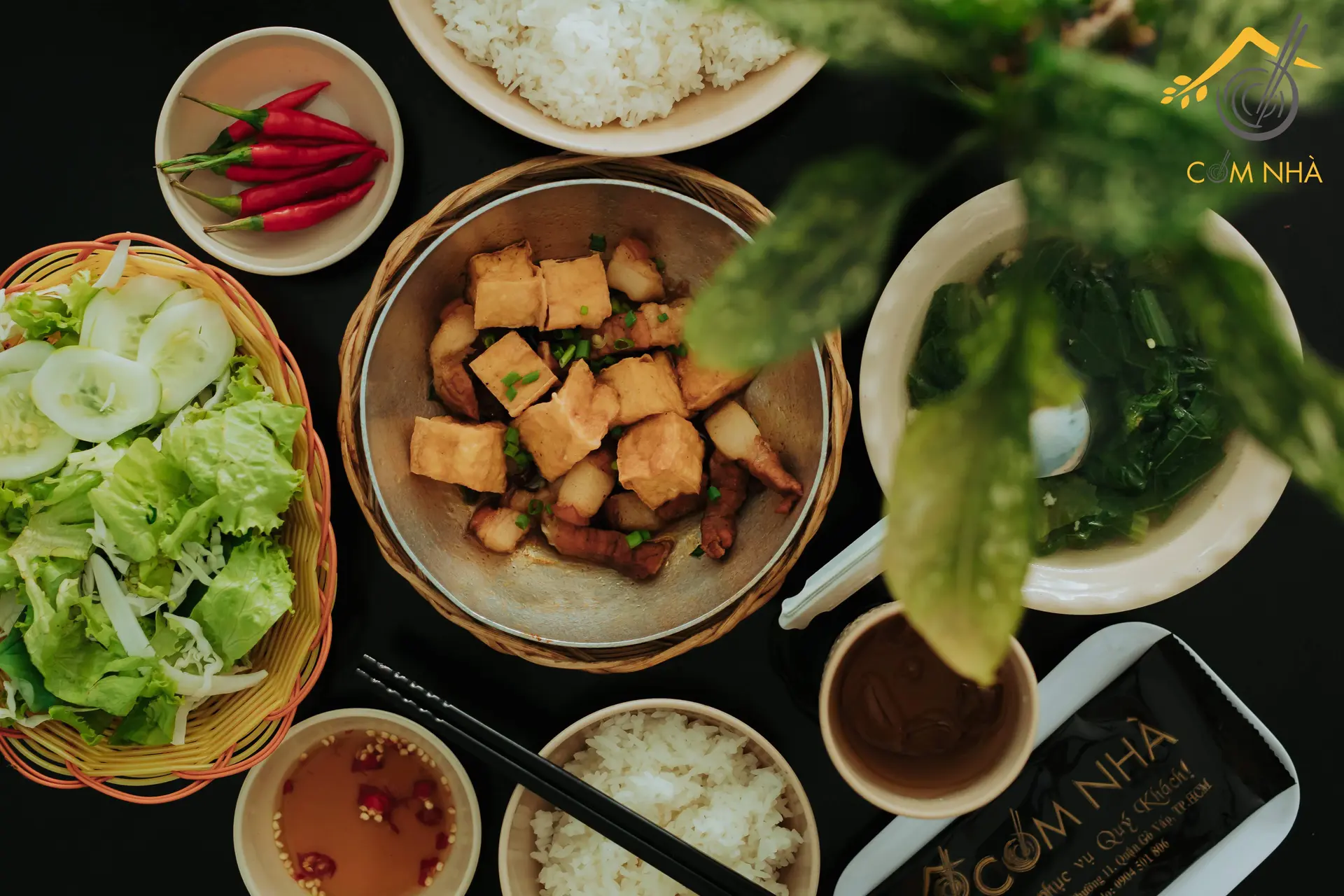 Hình ảnh Cơm Thịt Kho Đậu Hủ