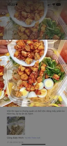 Hình ảnh bánh tráng dẻo tóp mỡ 