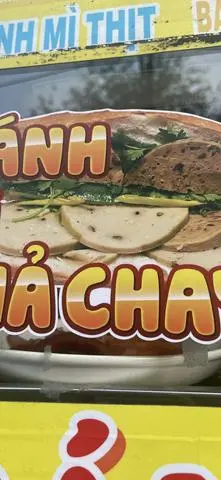 Hình ảnh bánh mì chả chay