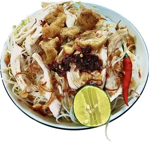 Hình ảnh Hủ tiếu khô Gà