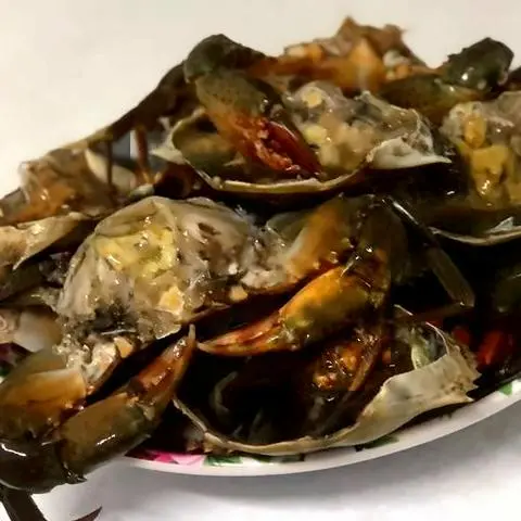 Hình ảnh Cua thịt to làm sạch sốt trứng muối - 1 con