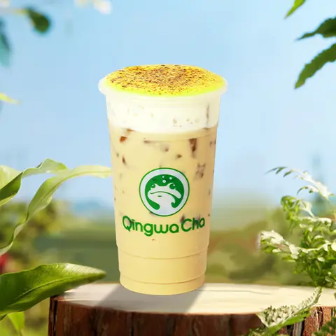 Hình ảnh Lục Trà Sữa Kem Trứng Nướng