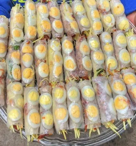 Hình ảnh BT cuốn chấm sốt me bơ