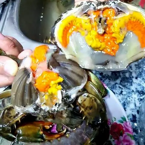 Hình ảnh Cua gạch làm sạch  2con 