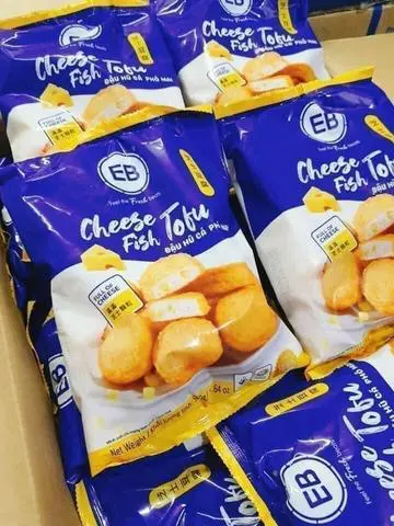 Hình ảnh Tàu hũ phô mai Cheese Tofu ( gói 500gr)