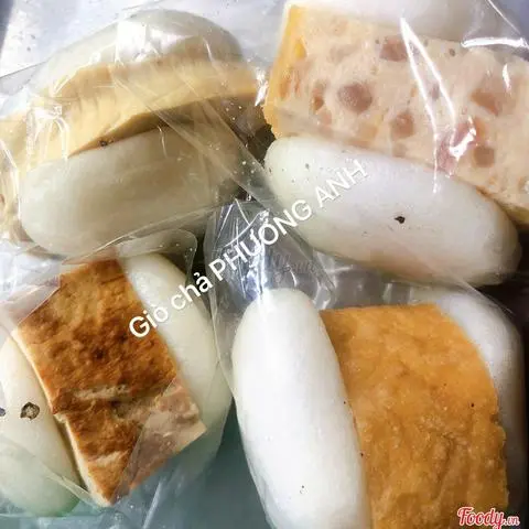 Hình ảnh Combo 4 loại bánh dày:  1 bánh dày chả chiên, 1 bánh dày chả lụa, 1 bánh dày chả chiên bì, 1 bánh dà