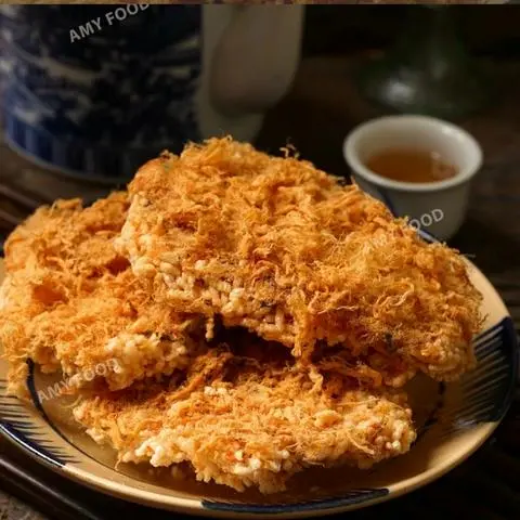 Hình ảnh cơm cháy siêu chà bông 250g 