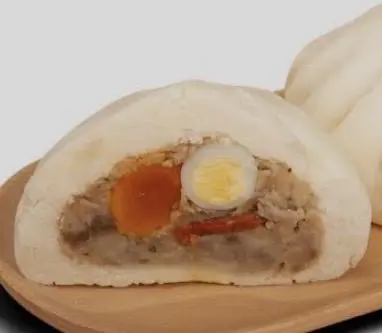 Hình ảnh BÁNH BAO NHẬN THỊT-TRỨNG CÚT-TRỨNG MUỐI-THỊT XÁ XÍU