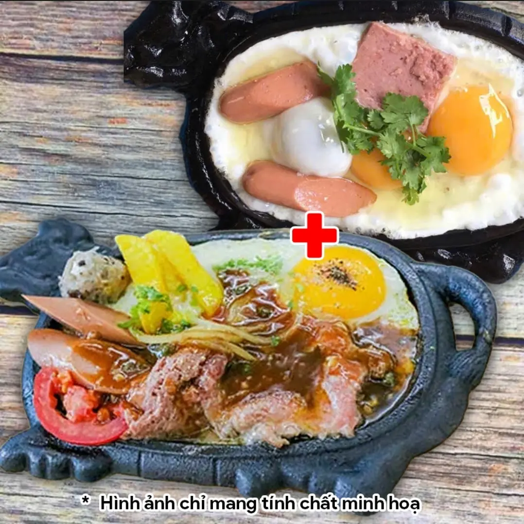 Hình ảnh 1 bò né số 2 - 1 ốp la 5 món