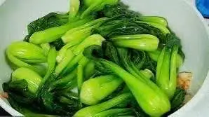 Hình ảnh cải thìa xào tỏi 