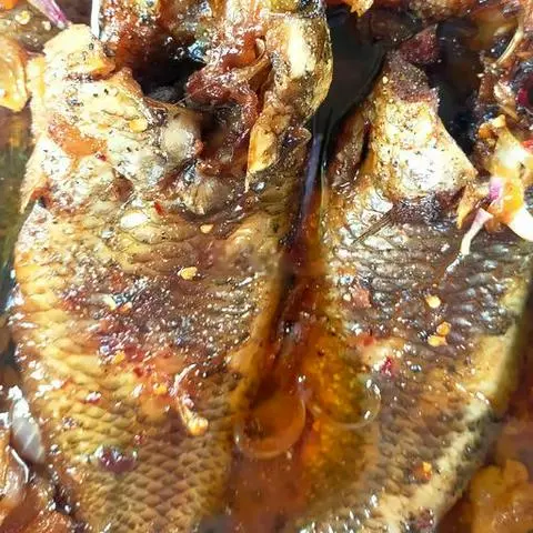 Hình ảnh Cơm cá rô kho